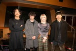 左から小林祐介、中野雅之、milet、加藤隆志。（Photo by Katsumi Omori）