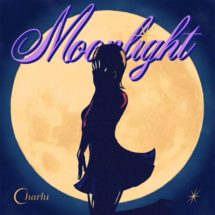 Charlu「Moonlight」配信ジャケット