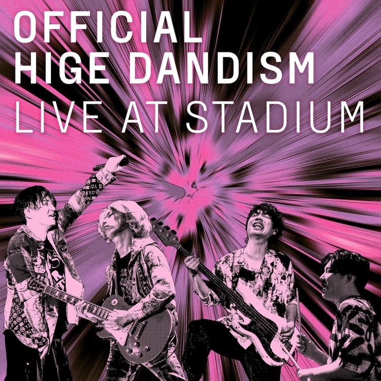 Official髭男dism「OFFICIAL HIGE DANDISM LIVE at STADIUM 2025」キービジュアル