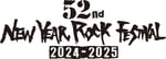 「52nd New Year Rock Festival 2024-2025」ロゴ