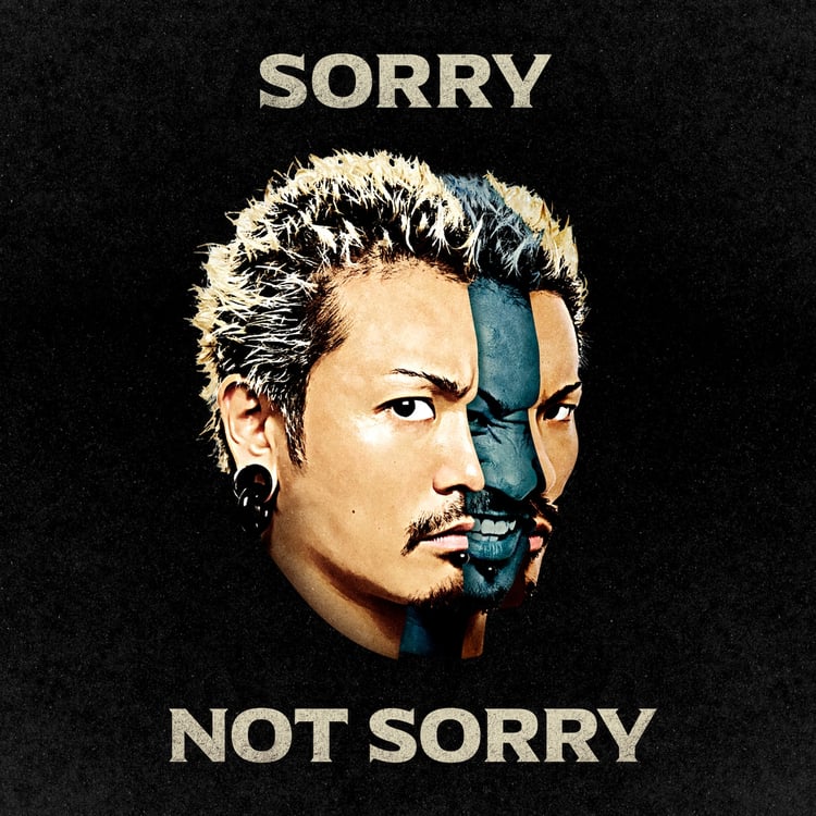 WANIMA「Sorry Not Sorry」ジャケット