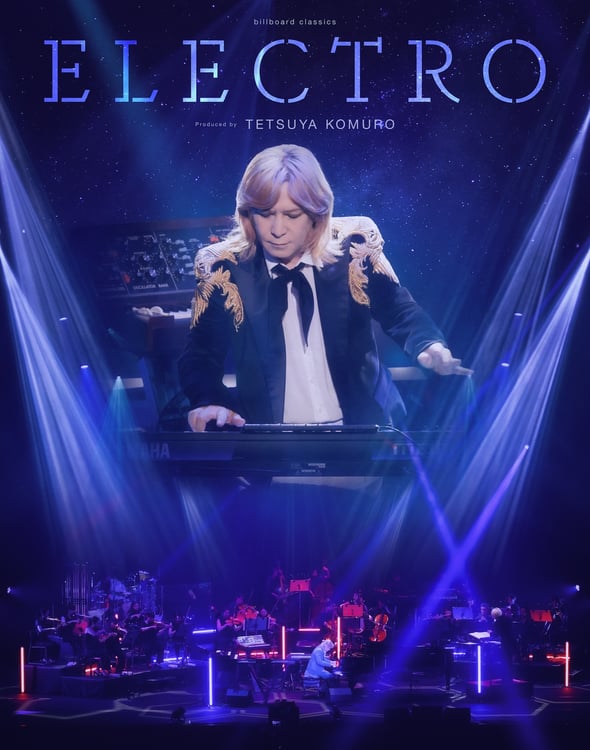 小室哲哉「billboard classics ELECTRO produced by Tetsuya Komuro」ジャケット