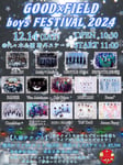 「GOOD×FIELD boys FESTIVAL 2024」フライヤー