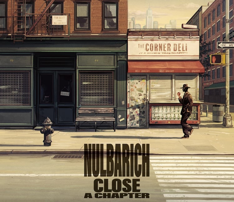 Nulbarich「CLOSE A CHAPTER」ジャケット