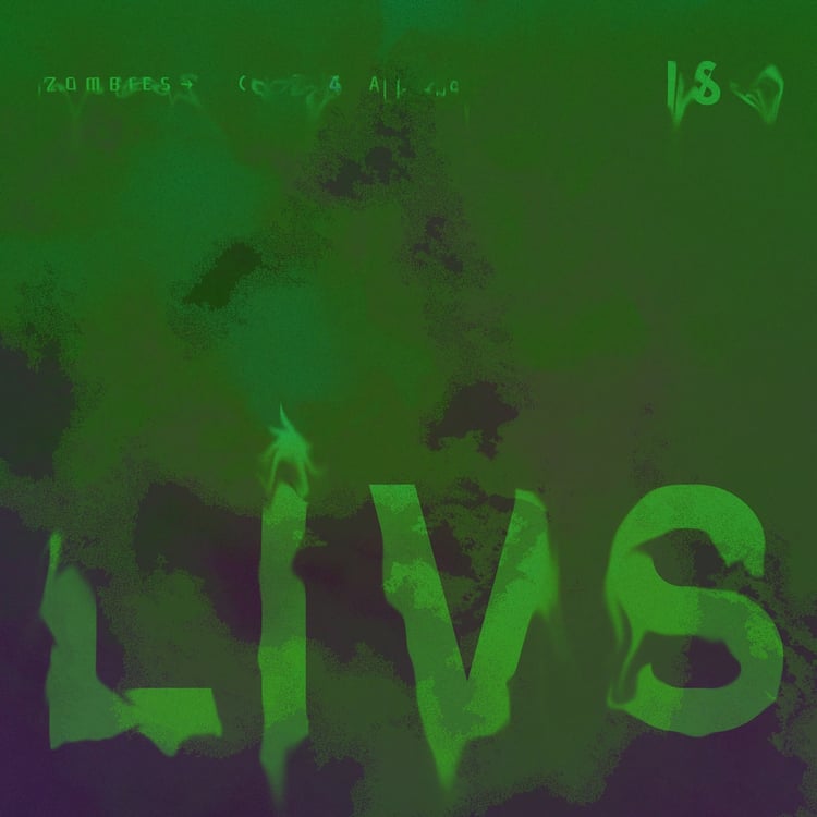 LiVS「ZOMBiES→」配信ジャケット