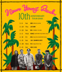 「never young beach "10th Anniversary Tour 2025"」スケジュール