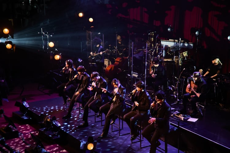 「MTV Unplugged: SixTONES」ライブ写真