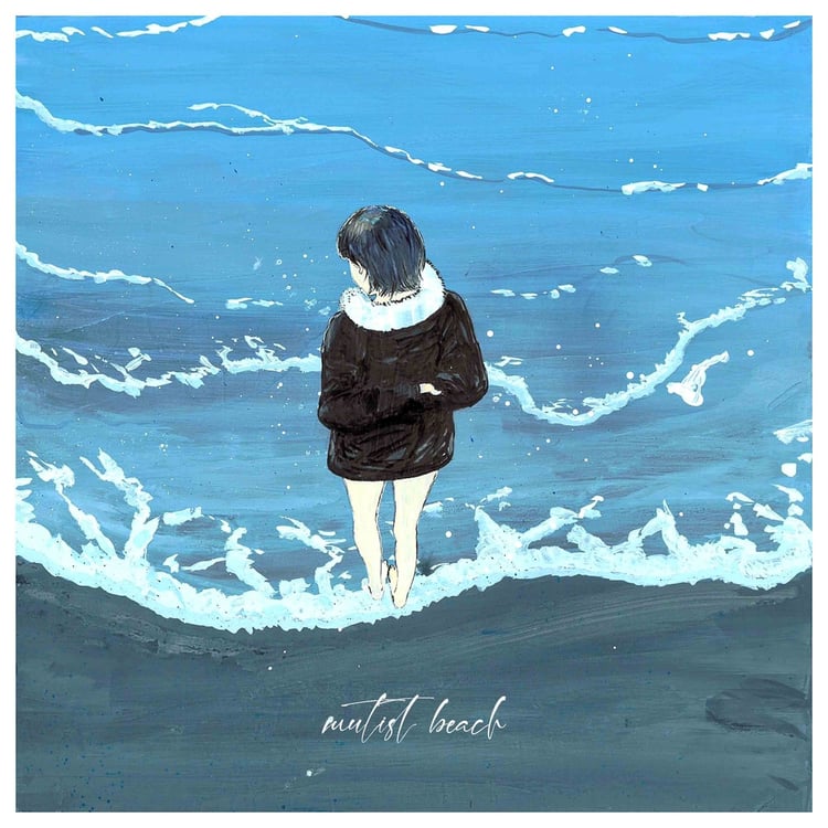 the bercedes menz「mutist beach」配信ジャケット