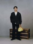 ルイ・ヴィトンのアンバサダーに就任した平野紫耀（Number_i）。©LOUIS VUITTON