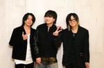 「STUDIO HISASHI with Anime」より、左から沖聡次郎、竹中雄大、HISASHI。