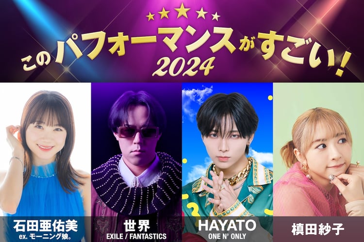 「このパフォーマンスがすごい！2024」