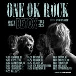 「ONE OK ROCK DETOX North American Tour 2025」キービジュアル