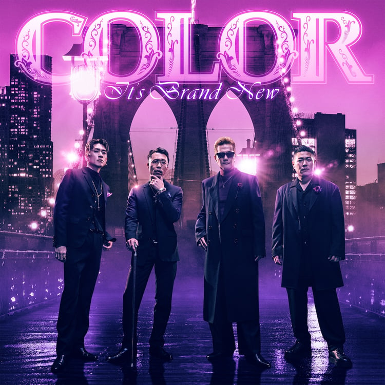 COLOR「It's Brand New」配信ジャケット