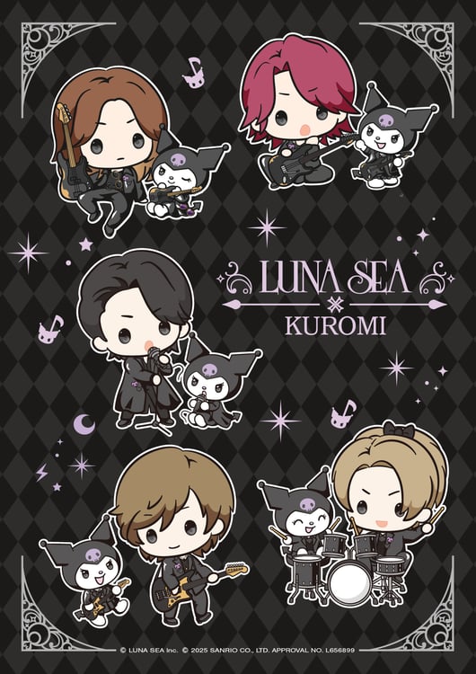 LUNA SEA×KUROMIビジュアル