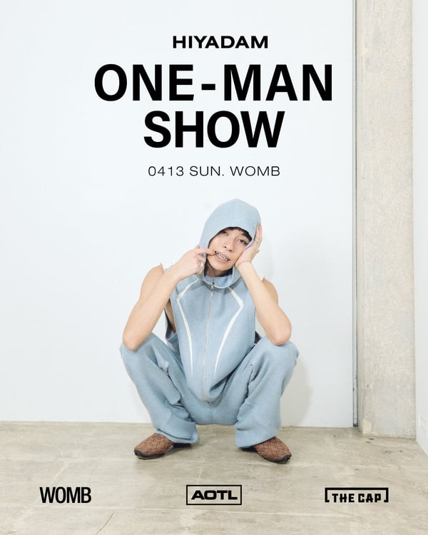 「HIYADAM ONE-MAN SHOW」ビジュアル