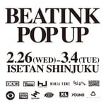 「BEATINK POP-UP」フライヤー