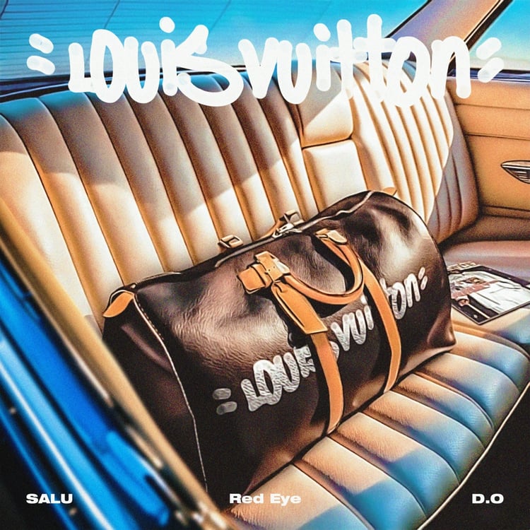 SALU「Louis Vuitton feat. Red Eye, D.O」配信ジャケット