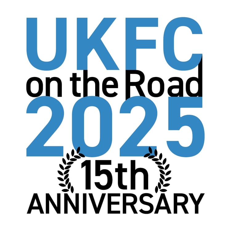 「UKFC on the Road 2025 ‐15th ANNIVERSARY‐」ロゴ