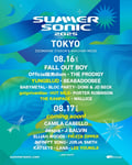 「SUMMER SONIC 2025」TOKYO公演出演者