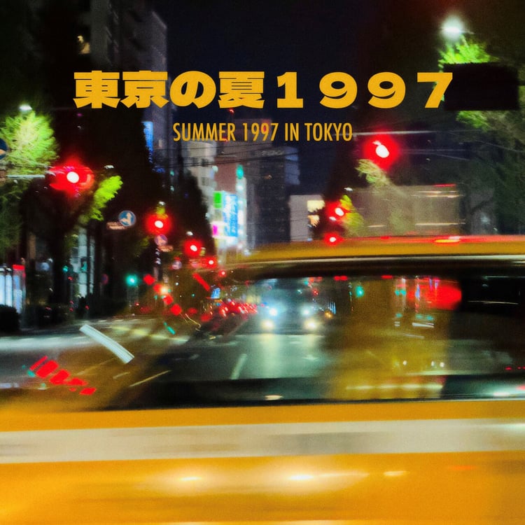 The Magician「Summer 1997 in Tokyo（feat. Night Tempo）」配信ジャケット