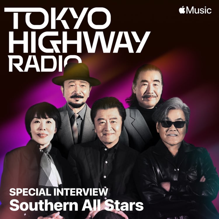 「Tokyo Highway Radio」桑田佳祐（サザンオールスターズ）ゲスト回の告知ビジュアル。