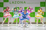 超ときめき♡宣伝部「世界でいちばんアイドル / ひみつのふふふ」リリース記念イベントの様子。
