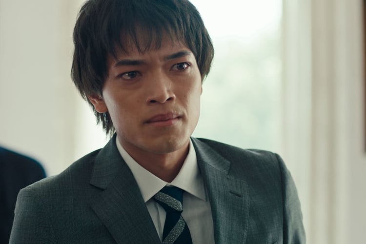 原嘉孝（timelesz）演じる牧田一也。©︎TBS