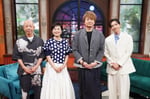左から小峠英二、有働由美子、香取慎吾、松下洸平。©︎日本テレビ