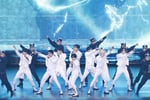 「Stray Kids World Tour ＜dominATE JAPAN＞」エコパスタジアム公演の様子。（撮影：田中聖太郎）