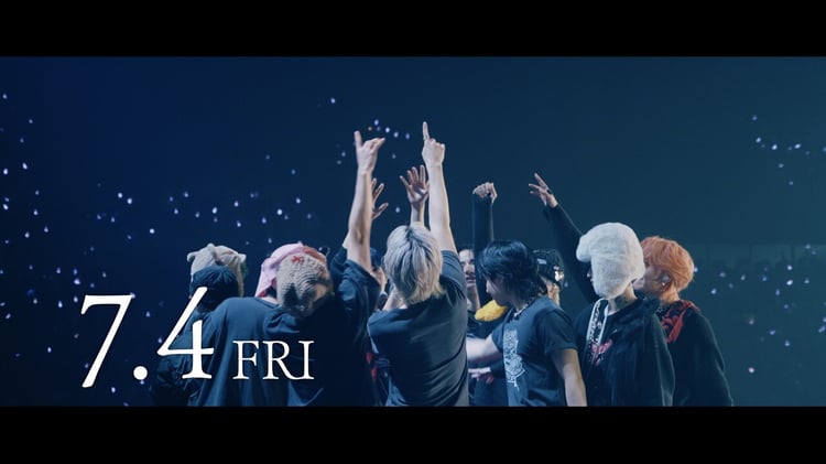 「JO1 THE MOVIE『未完成』-Bon Voyage-」予告映像より。