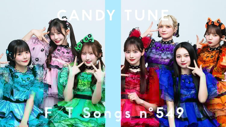 CANDY TUNEが登場するYouTubeチャンネル「THE FIRST TAKE」第549回のサムネイル。