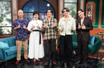 左から小峠英二、有働由美子、King & Prince、松下洸平。©︎日本テレビ