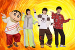 クレヨンしんちゃんとSaucy Dog。©臼井儀人 / 双葉社・シンエイ・テレビ朝日・ADK 2025