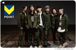 UVERworldのVポイントカードのイメージ画像。