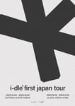 i-dle日本ツアーの告知ビジュアル