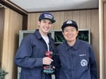 ジェシー（SixTONES）とヒロミ。©日本テレビ