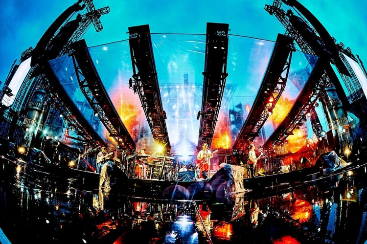 「マカロニえんぴつ 10th Anniversary Live 『still al dente in YOKOHAMA STADIUM』」1日目の様子。（撮影：浜野カズシ）
