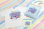Mrs. GREEN APPLEとコラボレーションした「サマー・クールオフ at Tokyo Disney Resort」のグッズ。©Disney