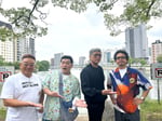 サンドウィッチマンとOoochie Koochie。©︎テレビ朝日