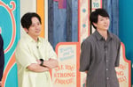 左から二宮和也、櫻井翔。©日本テレビ