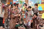 全身ヒョウ柄のtimelesz。