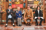 左から本間昭光、木村カエラ、川上つよし、ゴンドウトモヒコ。©テレビ朝日