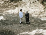 左から蓮沼執太、灰野敬二。（撮影：池谷陸）