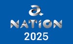 「a-nation 2025」ロゴ