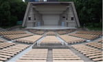 日比谷公園大音楽堂（日比谷野音）の客席。