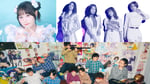 左上から時計回りに小倉唯、スフィア、REAL AKIBA BOYZ。©Animelo Summer Live 2025