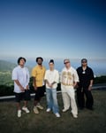 左からSTUTS、Daichi Yamamoto、Tiji Jojo、RYO-Z、ZOT on the WAVE。