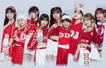 BEYOOOOONDS。左から6番目が清野桃々姫。