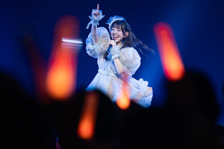 「桜井えま 生誕ソロライブ『はにーえまいる～沼3～』」の様子。