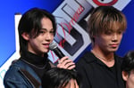 左から難波碧空、岩城星那（LIL LEAGUE）。